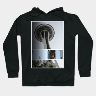 Seattle Space Needle Mosaic Hoodie